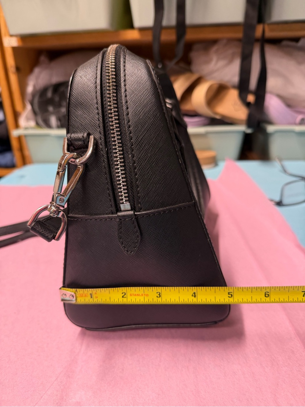 Michael Kors Black Satchel Bag - Picture 9 of 9